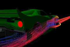 Aerodinamica perfecta para nuestro automovil deportivo Italiano Anomalya