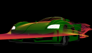 Estudios de Ingenieria automotriz Italiana para aplicar la aerodinamica necesaria para alcanzar la maxima eficiencia automovil superdeportivo Anomalya